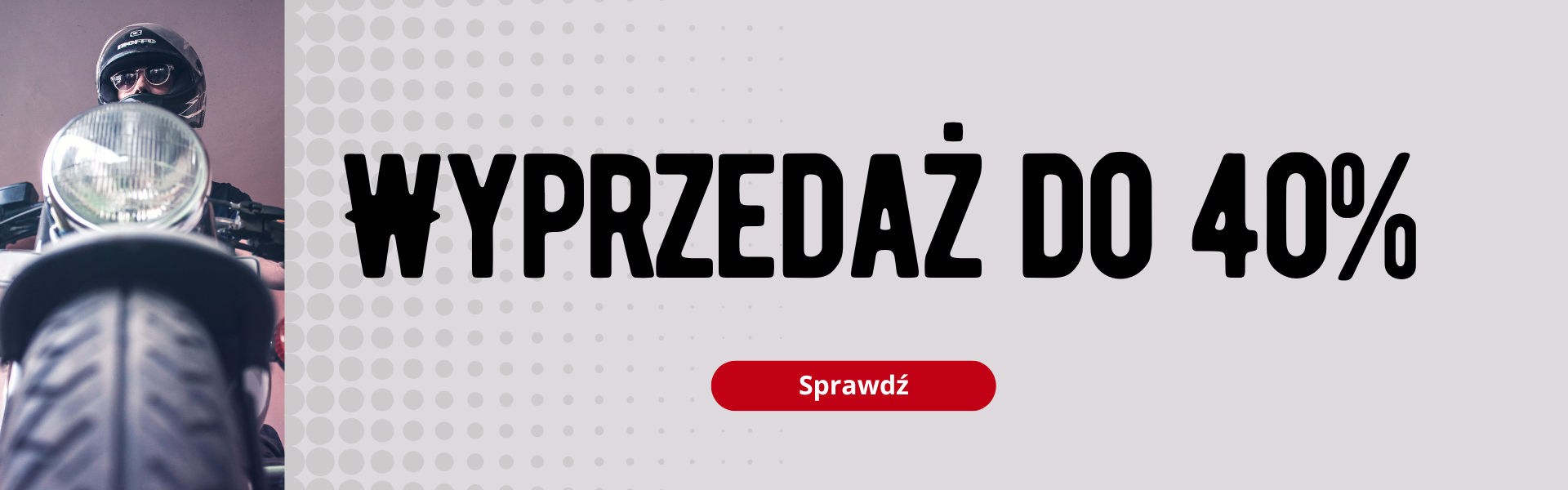 Czyścimy magazyn: kaski, odzież, opony, części